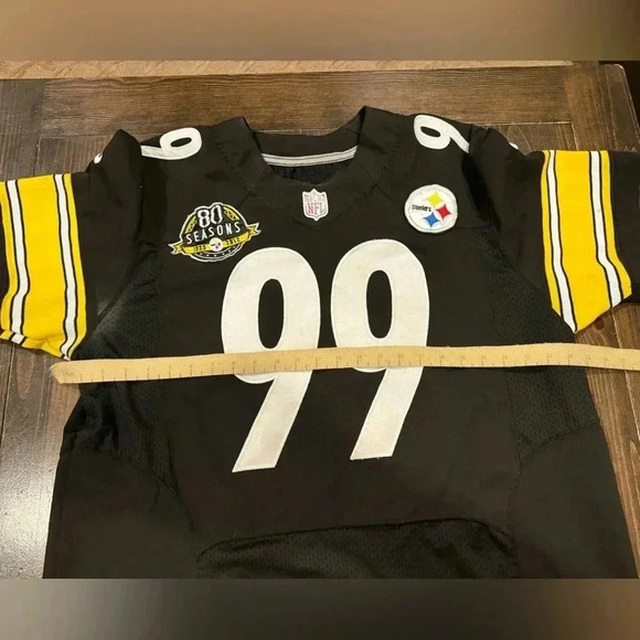 Brett  Keisel Pittsburg Steelers Nike On Field Football Jersey - Picture 11 of 12
